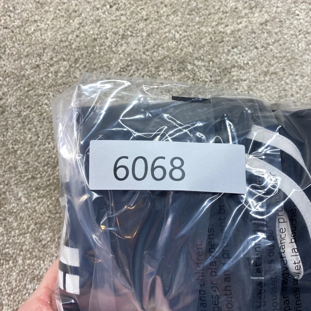 Adidas Sweatshirt Mens Small Black Hoodie with‎ White Stripes Long Sleeve